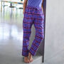 Women's 'Lomond' Tartan Brushed Cotton Pyjama Trousers, thumbnail 1 of 3