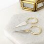 Sterling Silver And Gold Plate Triangle Huggie Hoops, thumbnail 1 of 3