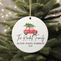 Personalised Family Christmas Bauble Keepsake, thumbnail 1 of 2