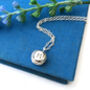 Personalised Initial Macaroon Necklace, thumbnail 10 of 12
