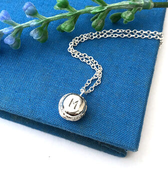 Personalised Initial Macaroon Necklace, 10 of 12
