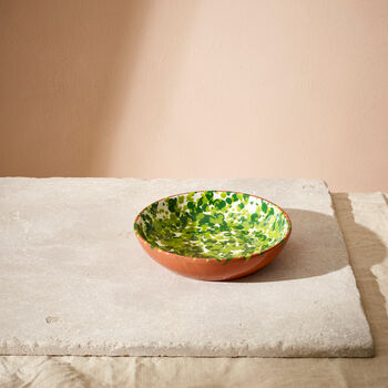 Maximal Spatter Terracotta Bowl, 3 of 7