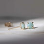 Larimar Studs, thumbnail 3 of 5