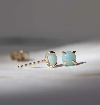 Larimar Studs, 3 of 5