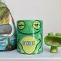 Personalised Frog Storage Pot “Great Leaps”, thumbnail 1 of 5