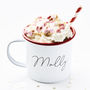 Personalised Enamel Hidden Message Mug, thumbnail 2 of 6