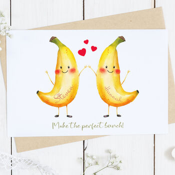 Personalised Perfect Bunch Anniversary Card, 2 of 2