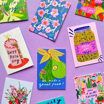 Six Greetings Card Bundle, 6 of 6