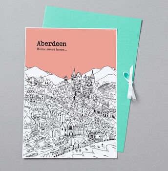 Personalised Aberdeen Print, 9 of 9