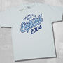 'Established 2004' 18th Birthday Gift T Shirt, thumbnail 4 of 11