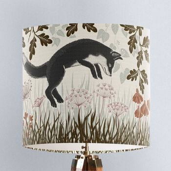 Country Lane Fox Lamp Shade, 5 of 9