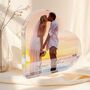 Personalised Couple Heart Acrylic Plaque, thumbnail 2 of 5