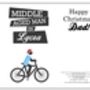 Personalised Mamil Cycling Chocolate Bar, thumbnail 3 of 6