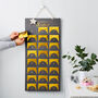 Personalised Chart Of Advent Surprises, thumbnail 1 of 3