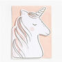 Unicorn Sketch And Sticker Book, thumbnail 1 of 3