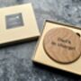 Personalised Solid Oak Wooden Wireless Charger, thumbnail 2 of 10