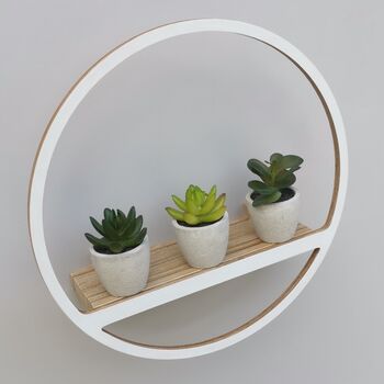 Wooden Circle Shelf | New For 2020, 7 of 7