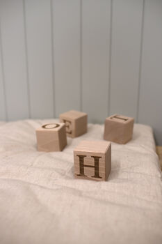 Personalised Wooden Blocks, 7 of 9