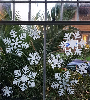 Christmas Snowflake Stencil For Diy Projects, 3 of 4