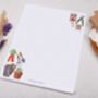 A5 Letter Writing Paper With Gardening Design, thumbnail 2 of 3