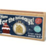 Home For The Holidays! Christmas Mini Matchbox Cross Stitch Kit, thumbnail 2 of 5