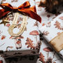 Woodland Mushroom Gift Wrap For Christmas, Birthdays And Special Occasions, thumbnail 2 of 5