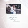 Personalised Photo Valentines Card Wallet Keepsake, thumbnail 5 of 7