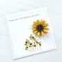 Teacher Sunflower Blooming Brooch Gift, thumbnail 2 of 11