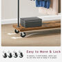 Contemporary Industrial Clothes Rack Planter Trolley, thumbnail 4 of 8