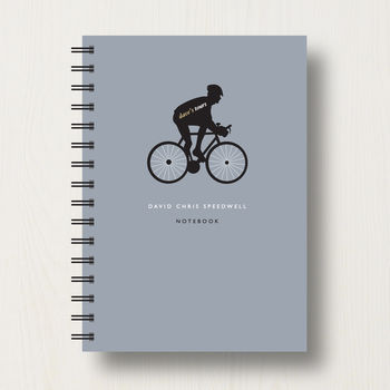 Personalised Cycling Lover's Journal Or Notebook, 9 of 10