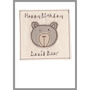 Personalised Bear 1st Or Any Birthday Card For Boy, thumbnail 12 of 12