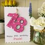 Personalised 18th Birthday Card Wooden Number Gift, thumbnail 8 of 12