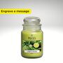 Personalised Large Jar Candle – Lime And Basil, thumbnail 1 of 3