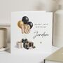 Personalised 18th Birthday Balloon Card For Him Or Her, thumbnail 1 of 7