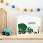 Personalised Cement Mixer Construction Piggy Bank, thumbnail 1 of 4