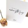 You Are My Everything Card, thumbnail 5 of 8