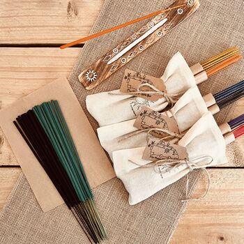 Hand Dipped Incense Sticks Custom Mixed Bundle Vegan, 5 of 10