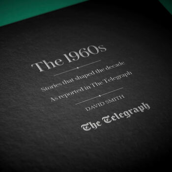 History Of The Decade 1960's Daily Telegraph Personalised Book, 3 of 8