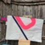 No2 Large Recycled Multifunctional Sailcloth Pouch, thumbnail 6 of 7