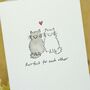 Personalised 'Love Cats' Handmade Card, thumbnail 4 of 5