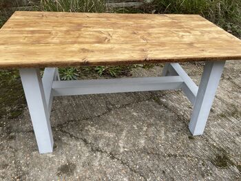 Reclaimed Timber Dining Room Table, 10 of 12