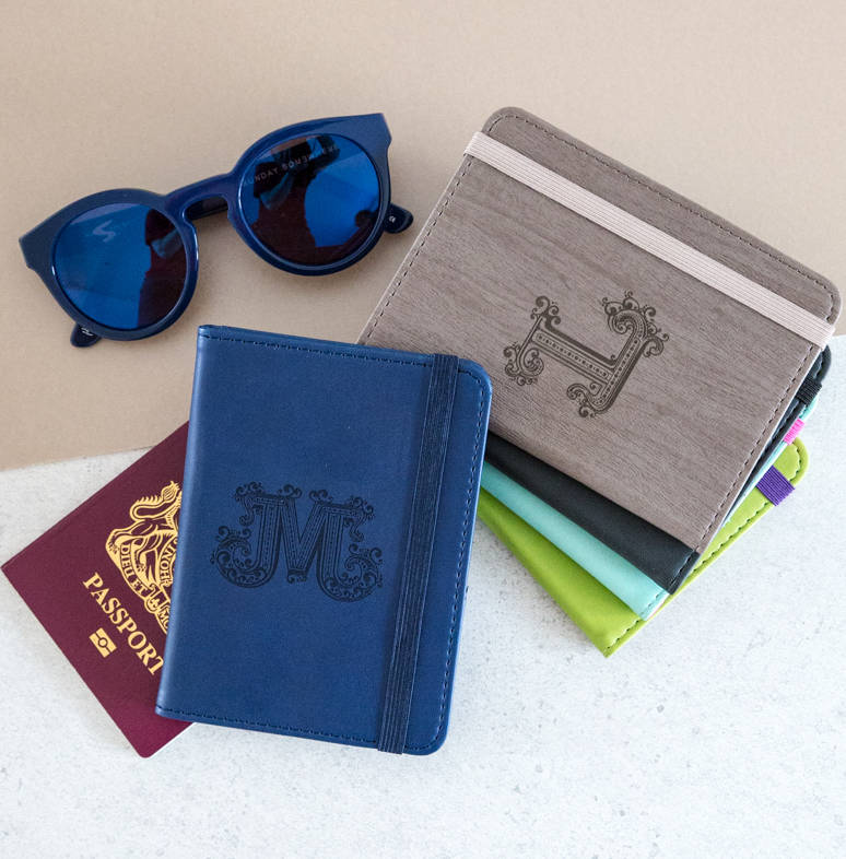 personalised passport holder more colours by ginger rose
