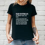 Equestrian Funny Dictionary Meaning Definition Unisex T Shirt, thumbnail 3 of 3