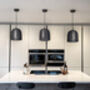 Grey Metal Cage Pendant Light Fitting, thumbnail 7 of 7
