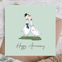 Ducks In Love | Anniversary Card For Husband / Wife, thumbnail 1 of 3
