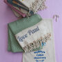 Personalised Cotton Throw Blanket, Baptism Gift, thumbnail 7 of 12
