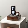 Wooden Docking Station Christmas Gift For Men Walnut, thumbnail 2 of 7