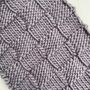 Checkmate Scarf 100% Merino Knitting Kit, thumbnail 5 of 6