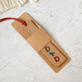 Personalised Bookmark For Dads, Daddies And Grandads, 4 of 9