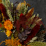 Bright Autumn Dried Flower Wreath, thumbnail 5 of 5